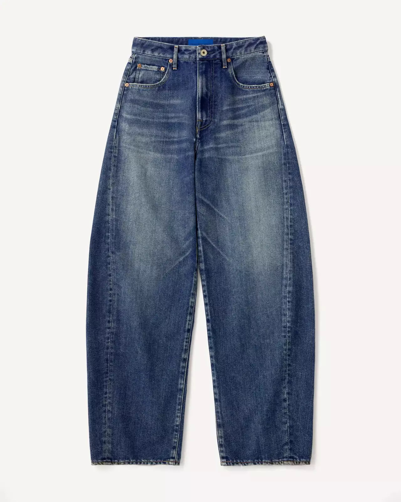 WOMEN | Light Curve Jeans 9oz Dark Indigo,DARK INDIGO, large image number 4