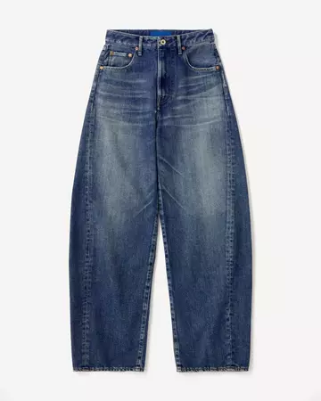 WOMEN | Light Curve Jeans 9oz Dark Indigo,DARK INDIGO, large image number 4