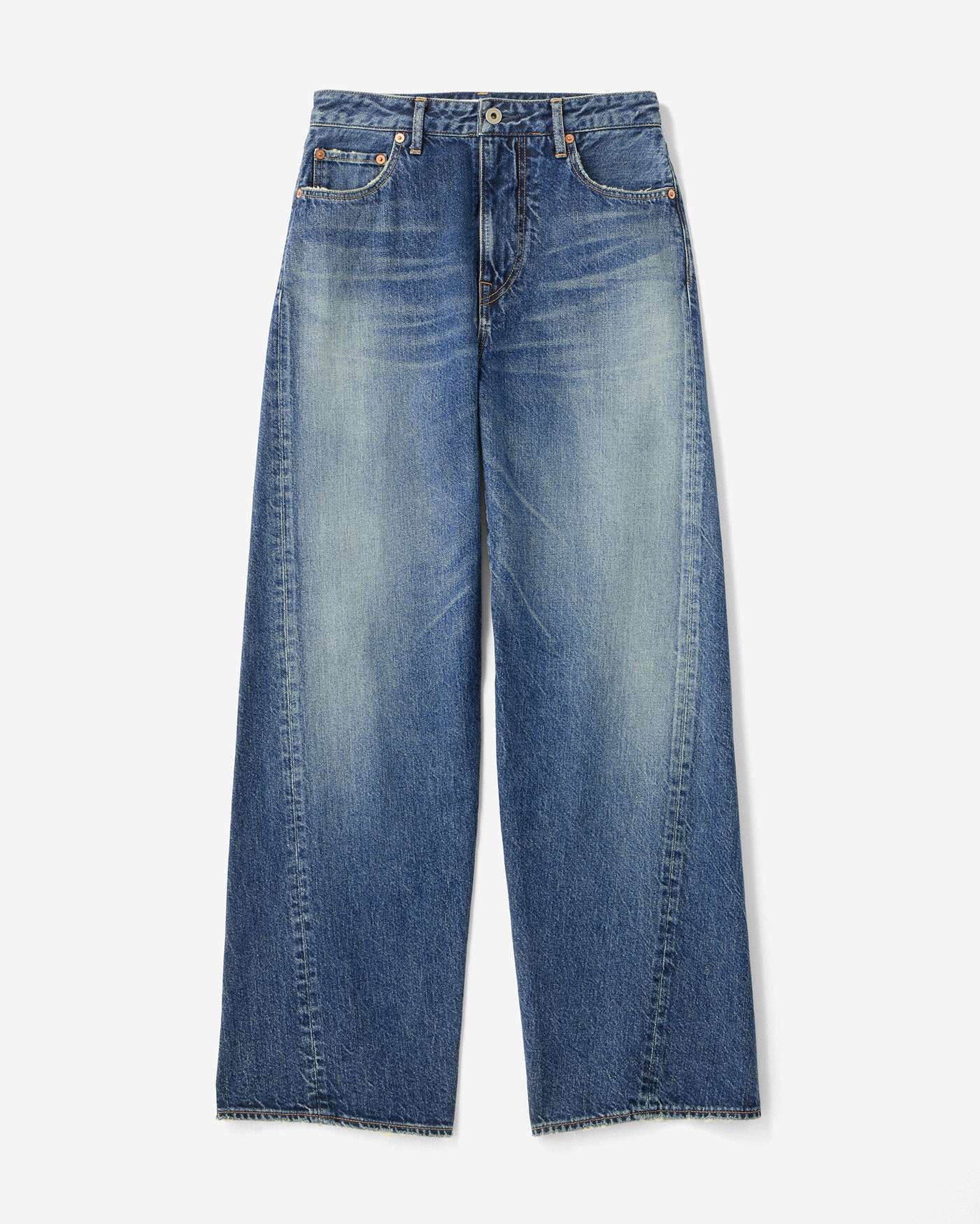 FEELS. WIDE STRAIGHT DENIM INDIGO 30上杉柊平 【公式通販】