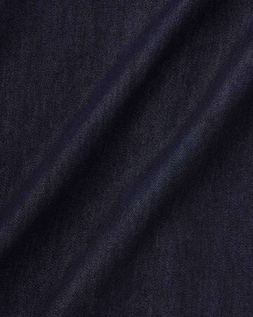 MEN | Light Oversized S/S Shirt 9oz,INDIGO, large image number 6