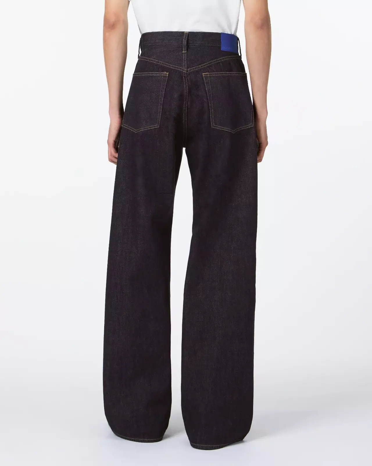 MEN | Selvedge Loose Jeans 14oz,INDIGO, large image number 2