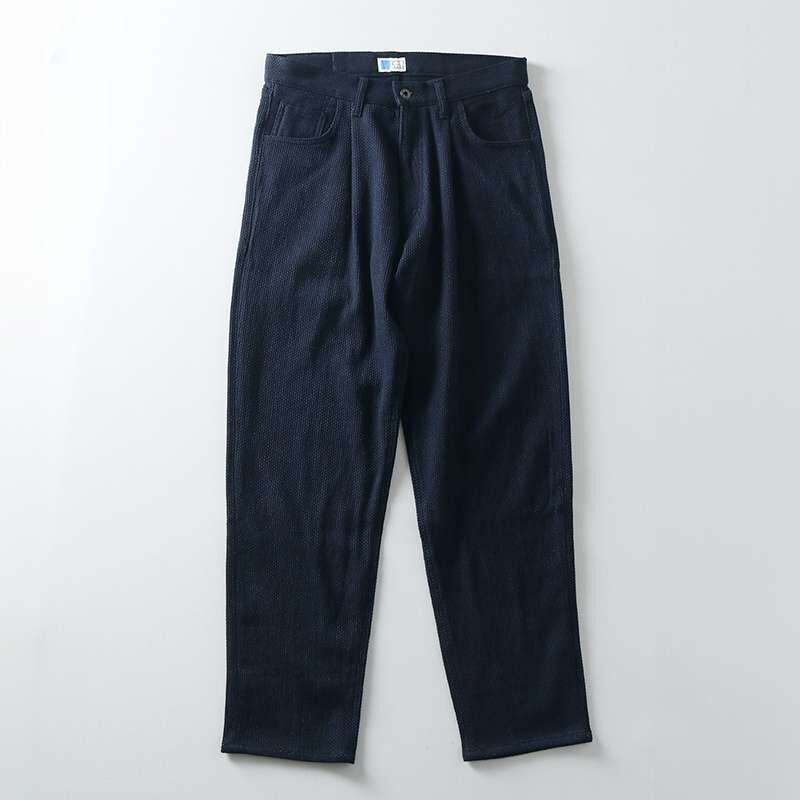 あこ　0527 Sashiko Wide Tapered 5P Pants