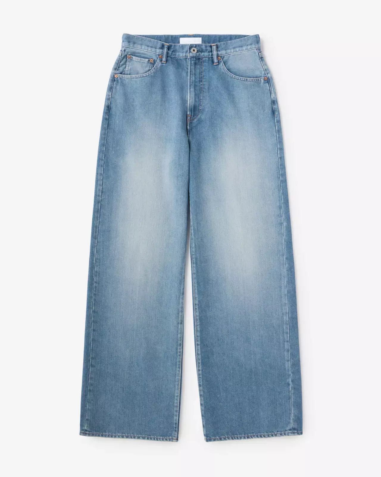 MEN | Light Loose Jeans 9oz Medium Indigo,MEDIUM INDIGO, large image number 4