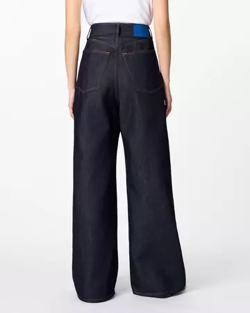 WOMEN | Light Loose Jeans 9oz Rigid,RIGID, large image number 2