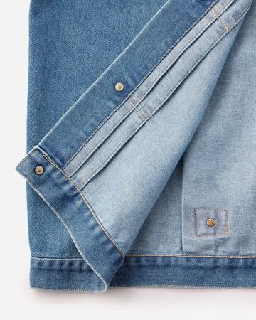 MEN | Light Type 1 Denim Jacket 9oz Medium Indigo,MEDIUM INDIGO, large image number 8