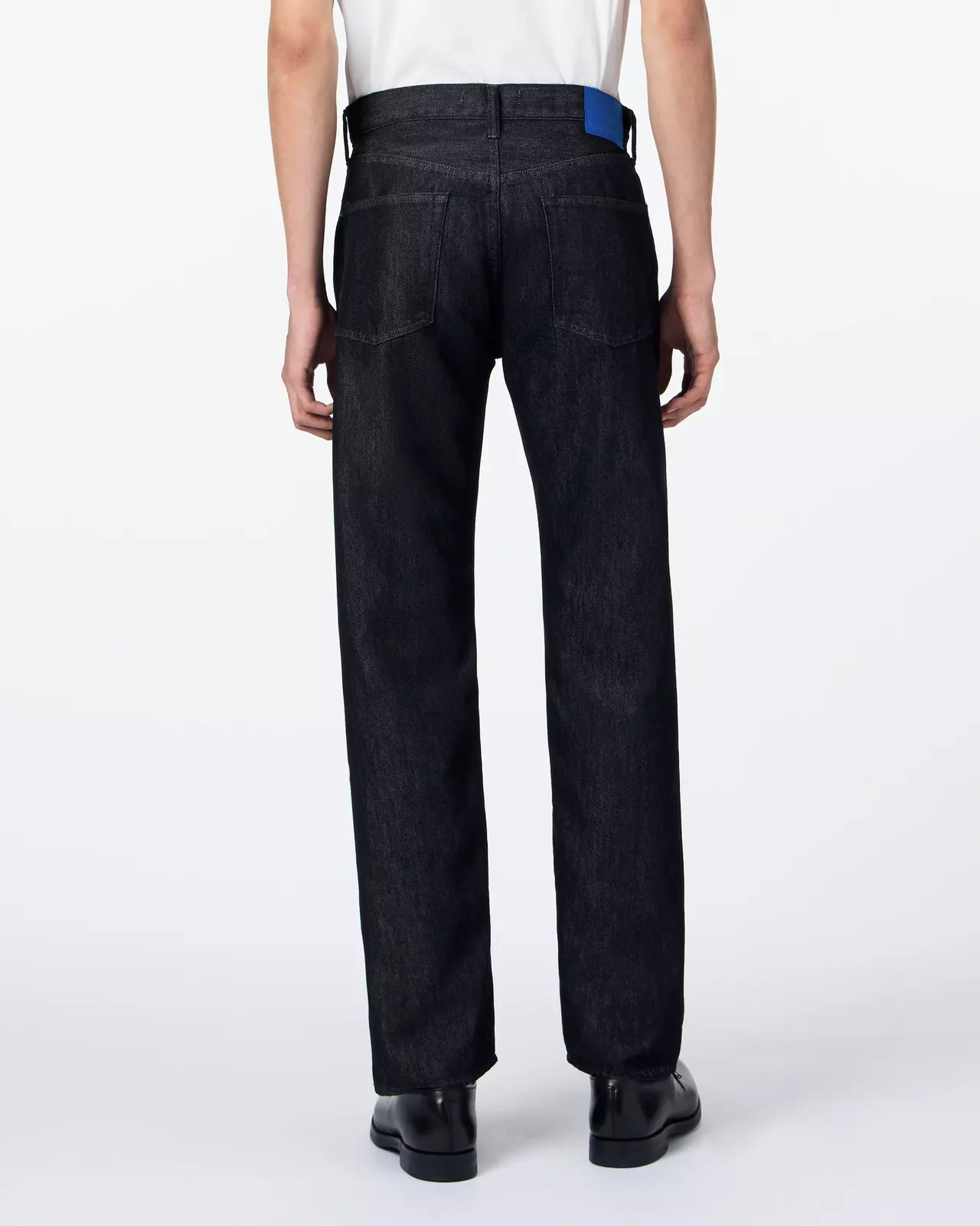 MEN | Light Straight Jeans 9oz Black,BLACK, large image number 2