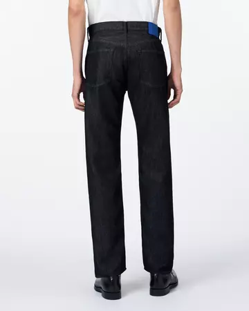 MEN | Light Straight Jeans 9oz Black,BLACK, large image number 2