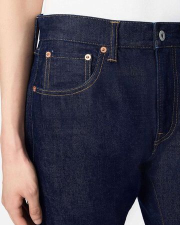 MEN | Selvedge Slim Jeans 16oz,INDIGO, large image number 3