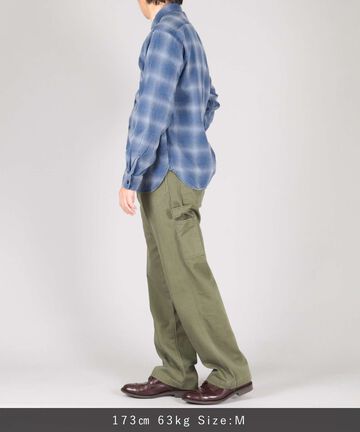 Organic Drill Painter Pants,NATURAL, large image number 20