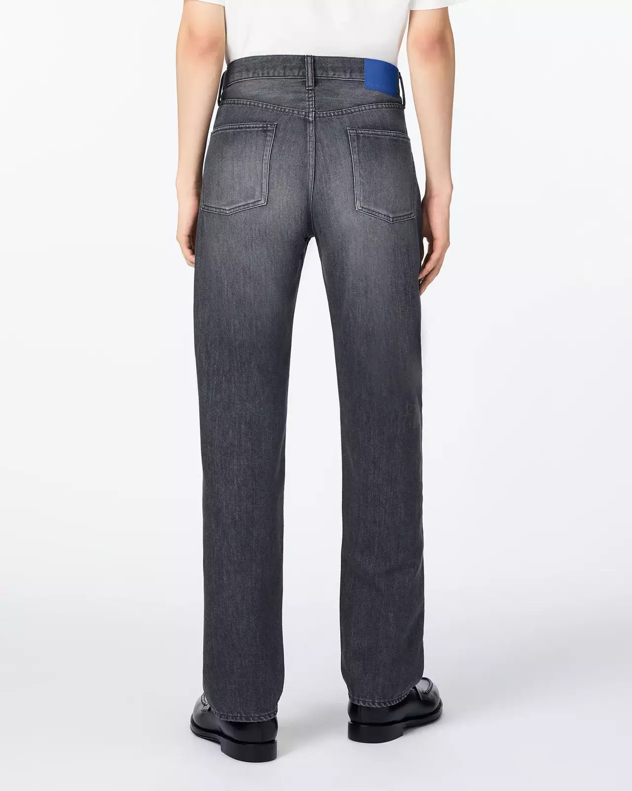 MEN | Light Straight Jeans 9oz Washed Black,WASHED BLACK, large image number 2