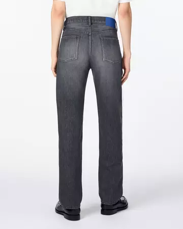 MEN | Light Straight Jeans 9oz Washed Black,WASHED BLACK, large image number 2