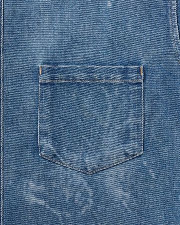 MEN | Light Relax Fit L/S Shirt 9oz Medium Indigo,MEDIUM INDIGO, large image number 5