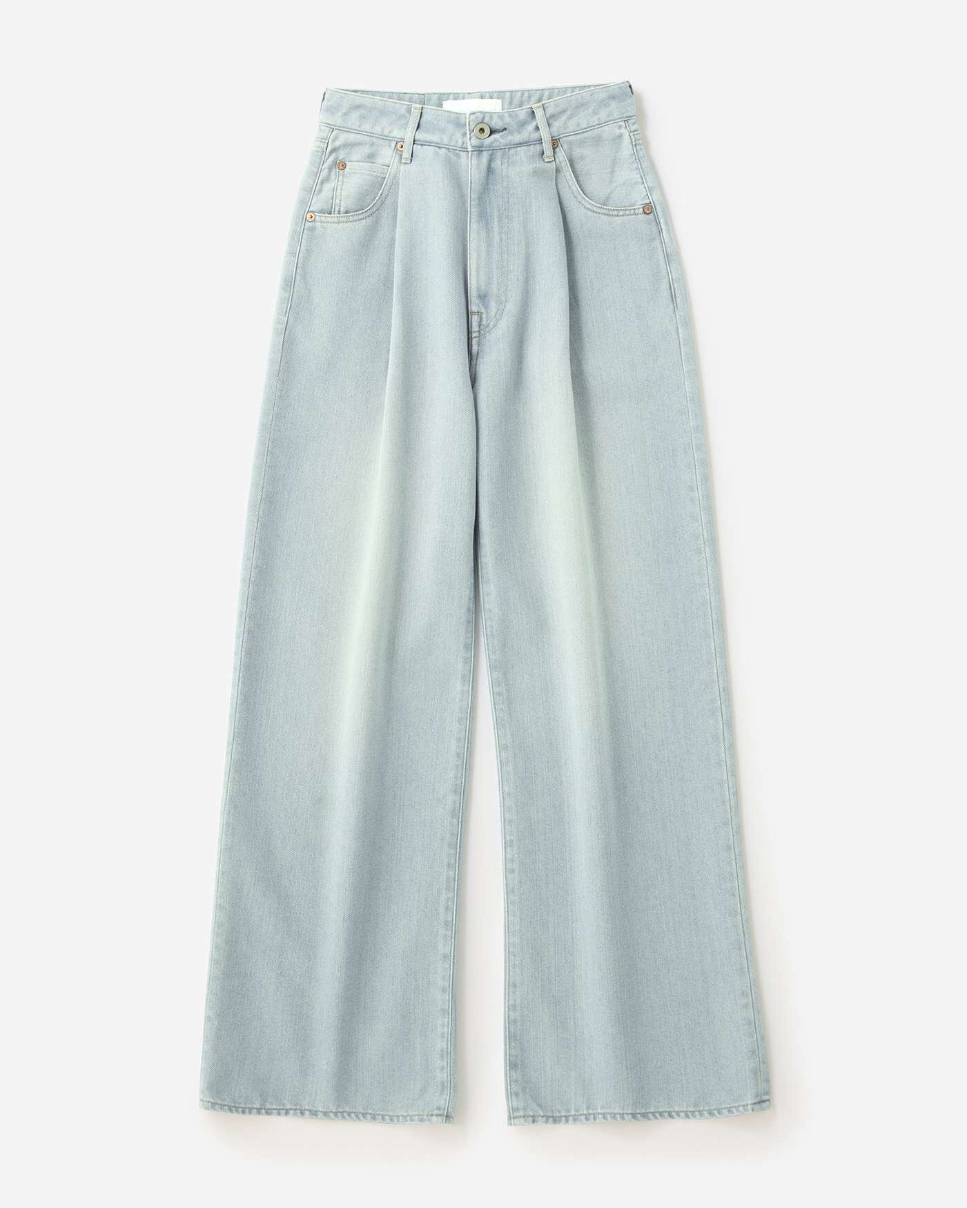 Light Wide Jeans 9oz Light Indigo