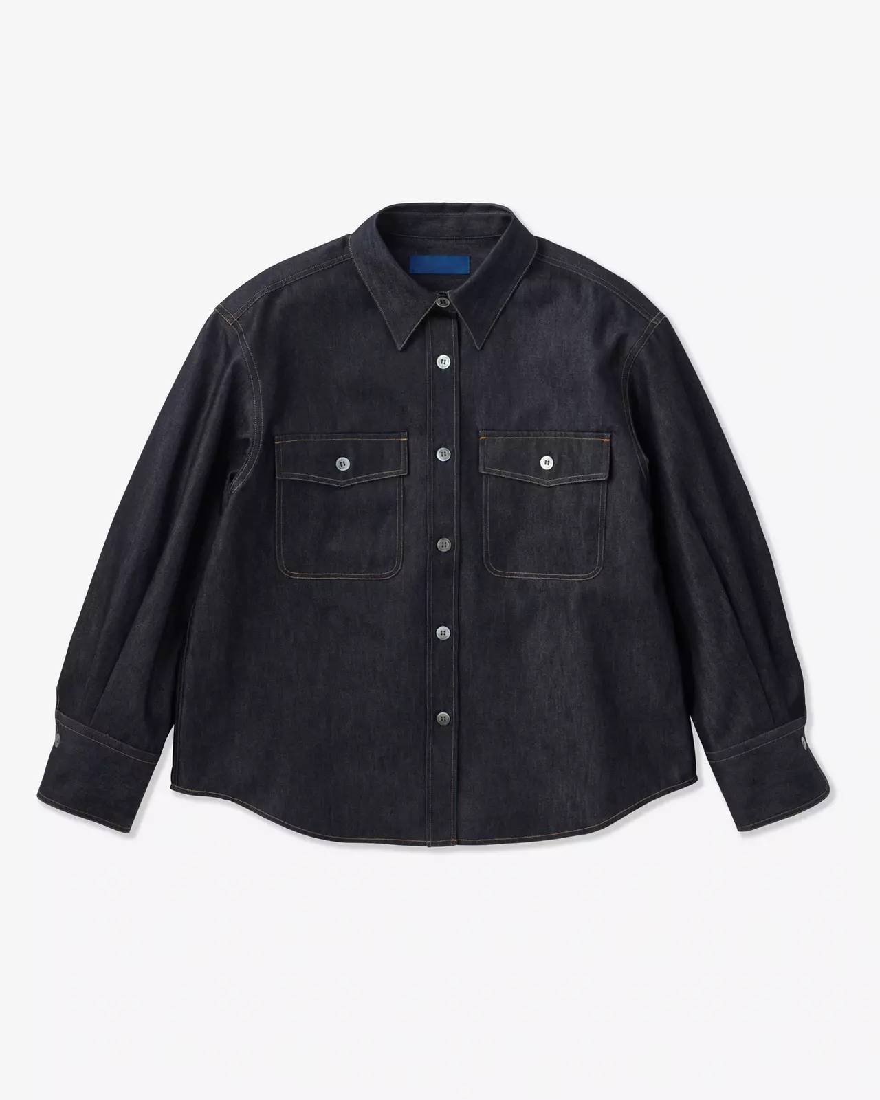 WOMEN | Light Denim Work Shirt 7oz Rigid,RIGID, large image number 6