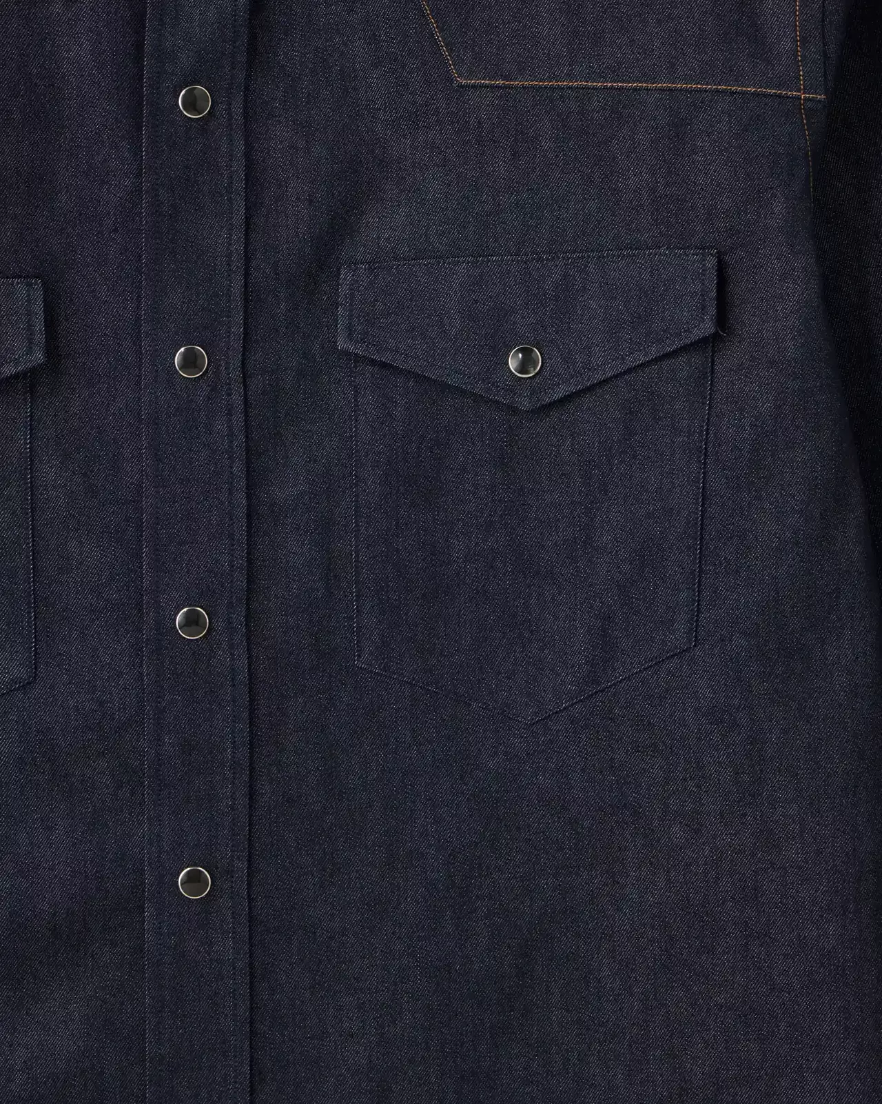 MEN | Light Denim Western Shirt 7oz Rigid,RIGID, large image number 8