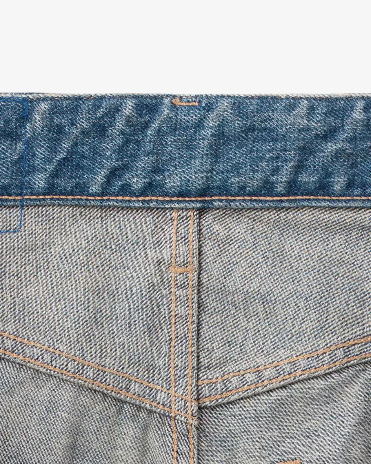 WOMEN | Damage Loose Jeans 11oz Medium Indigo,MEDIUM INDIGO, large image number 6