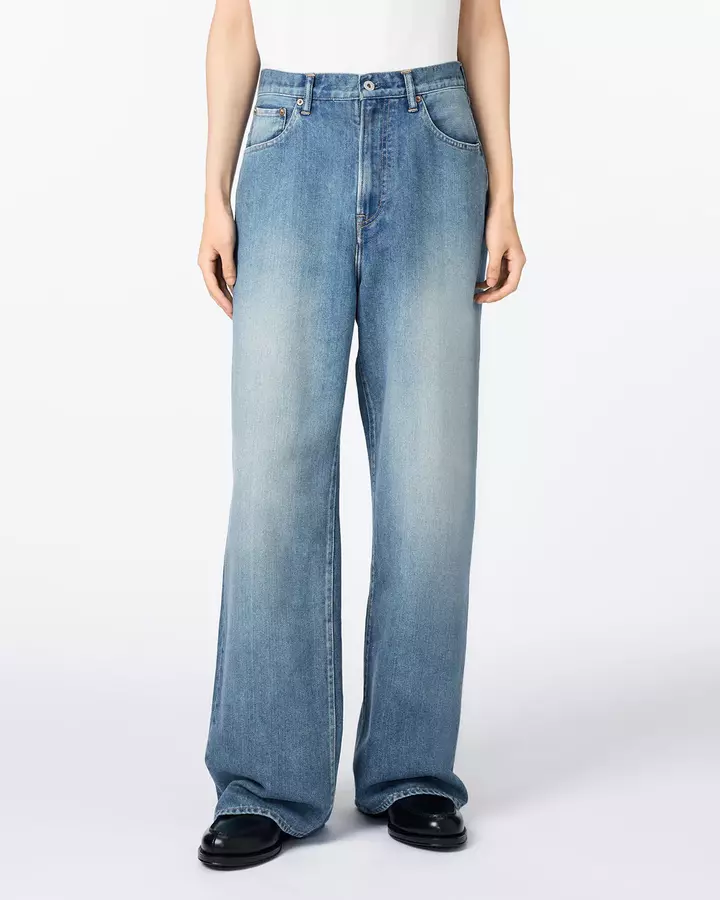 MEN | Light Loose Jeans 9oz Medium Indigo,, medium