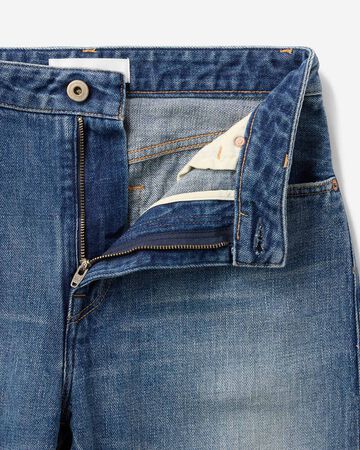 Selvedge Slim Straight Jeans 12oz Medium Indigo,MEDIUM INDIGO, small image number 4