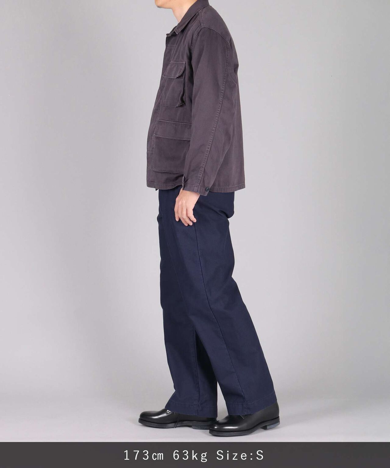 Sulphur Dyed Back Satin Wide Trousers,OLIVE, large image number 13