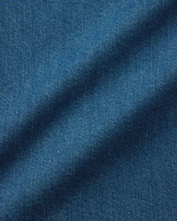 Light Denim Shirt 7oz,MEDIUM INDIGO, small image number 7