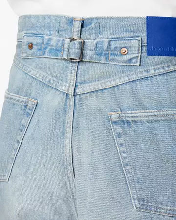 MEN | ReDESIGN Skew Straight Jeans 12oz Light Indigo,LIGHT INDIGO, large image number 4