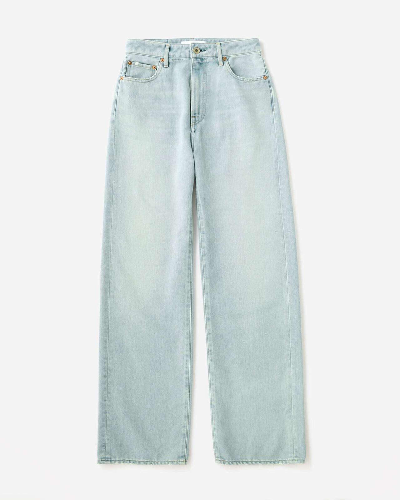 Light Straight Jeans 9oz Light Indigo,LIGHT INDIGO, large image number 3