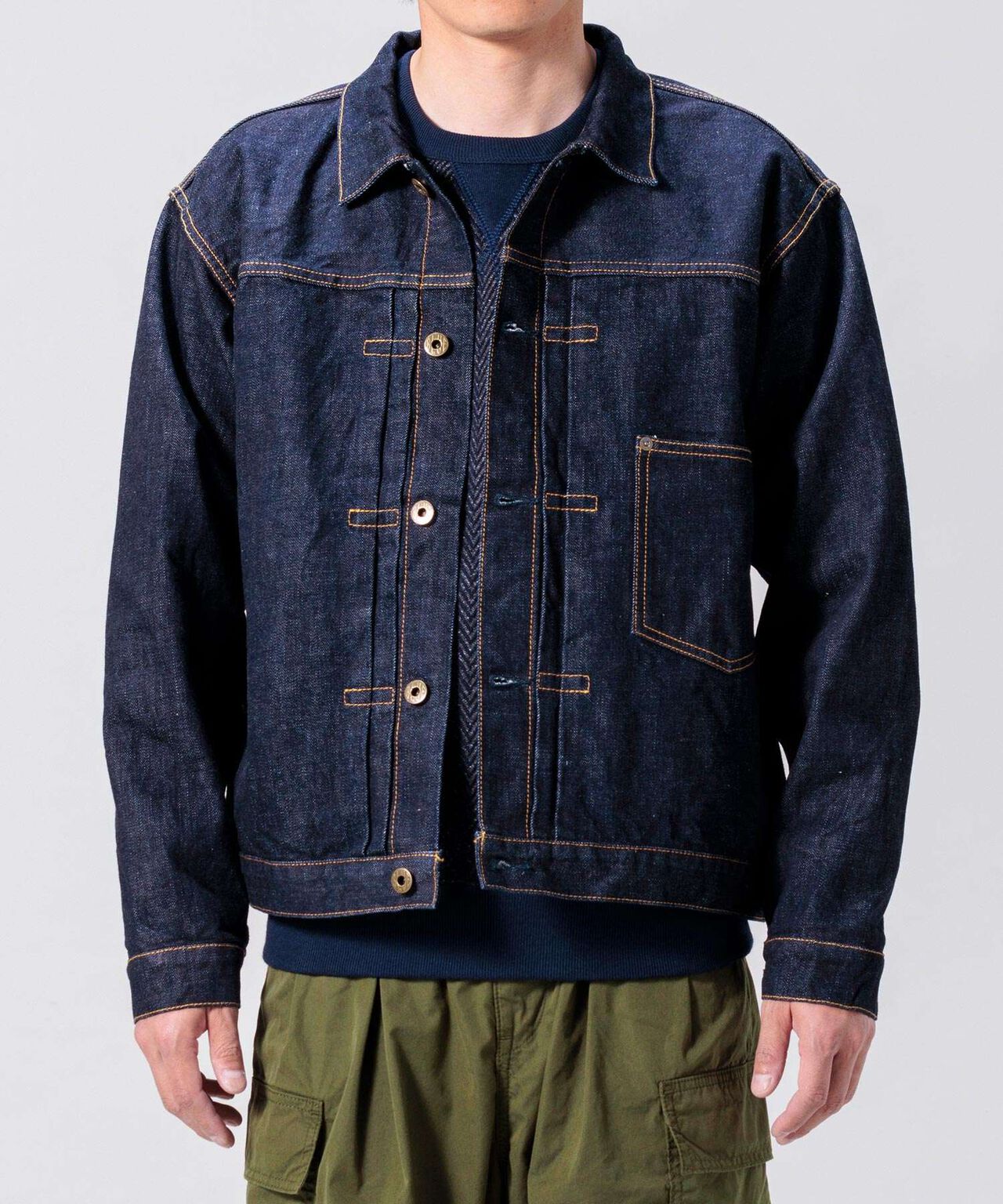14.8oz Classic Denim Jacket,INDIGO, large image number 6