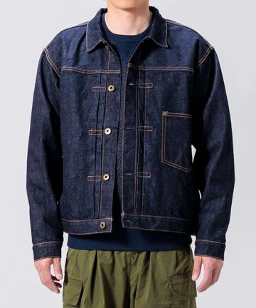 14.8oz Classic Denim Jacket,INDIGO, small image number 6