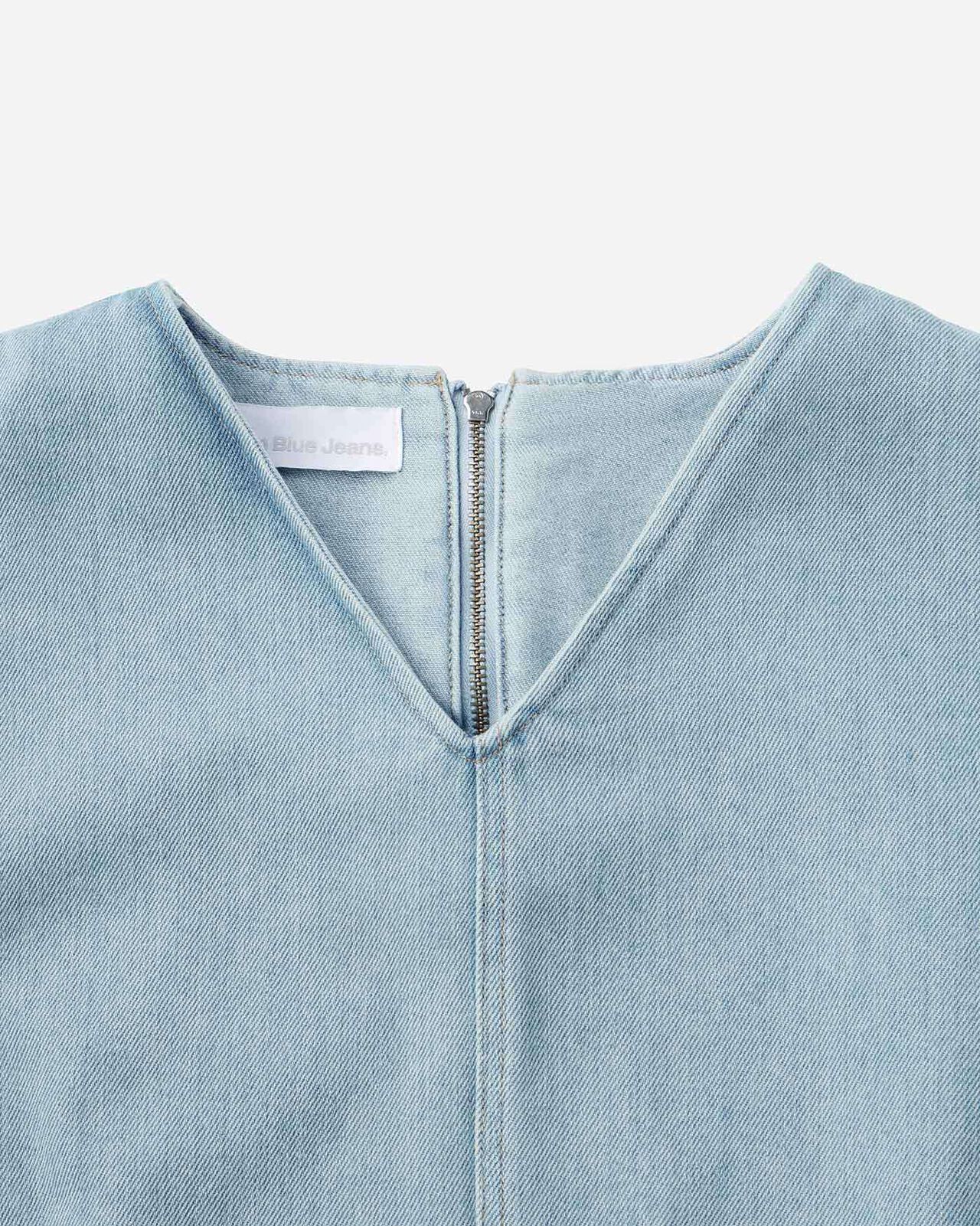 WOMEN | Light Denim Overalls 9oz Light Indigo,LIGHT INDIGO, large image number 6