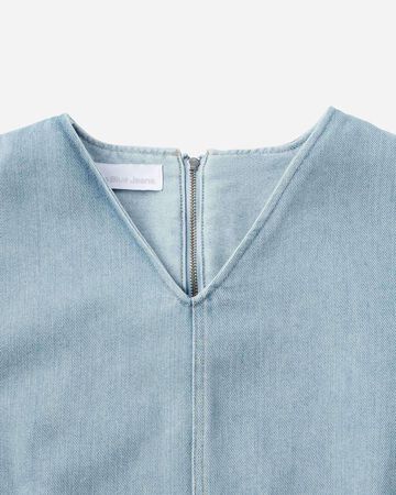 WOMEN | Light Denim Overalls 9oz Light Indigo,LIGHT INDIGO, large image number 6