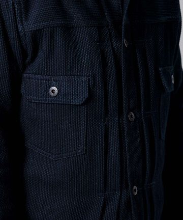 Sashiko Type2 Jacket,INDIGO, small image number 7