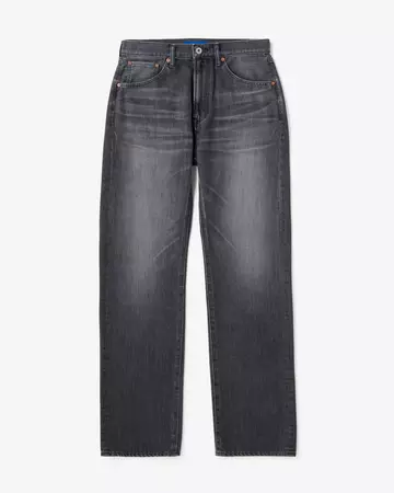 MEN | Light Wide Jeans 9oz Washed Black,WASHED BLACK, large image number 4