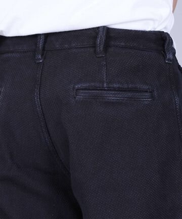 Sashiko Black 5P Wide Tapered - 11oz Black Sashiko-BLK-28,BLACK, small image number 3