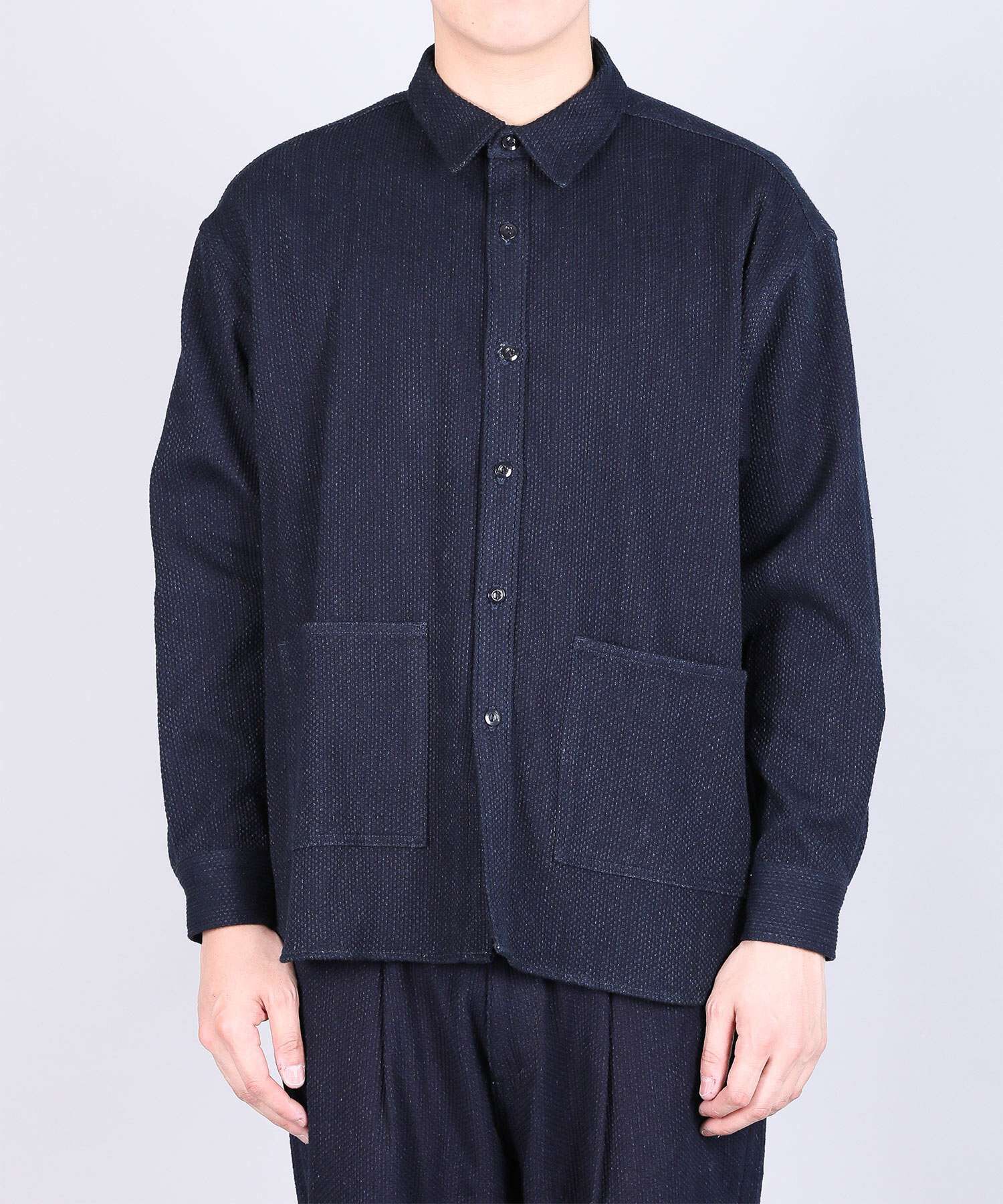 Lサイズ JAPAN BLUE JEANS Bomber Jacket Japan Blue Jeans Denim Jacket Men's Flight Bomber Jacket