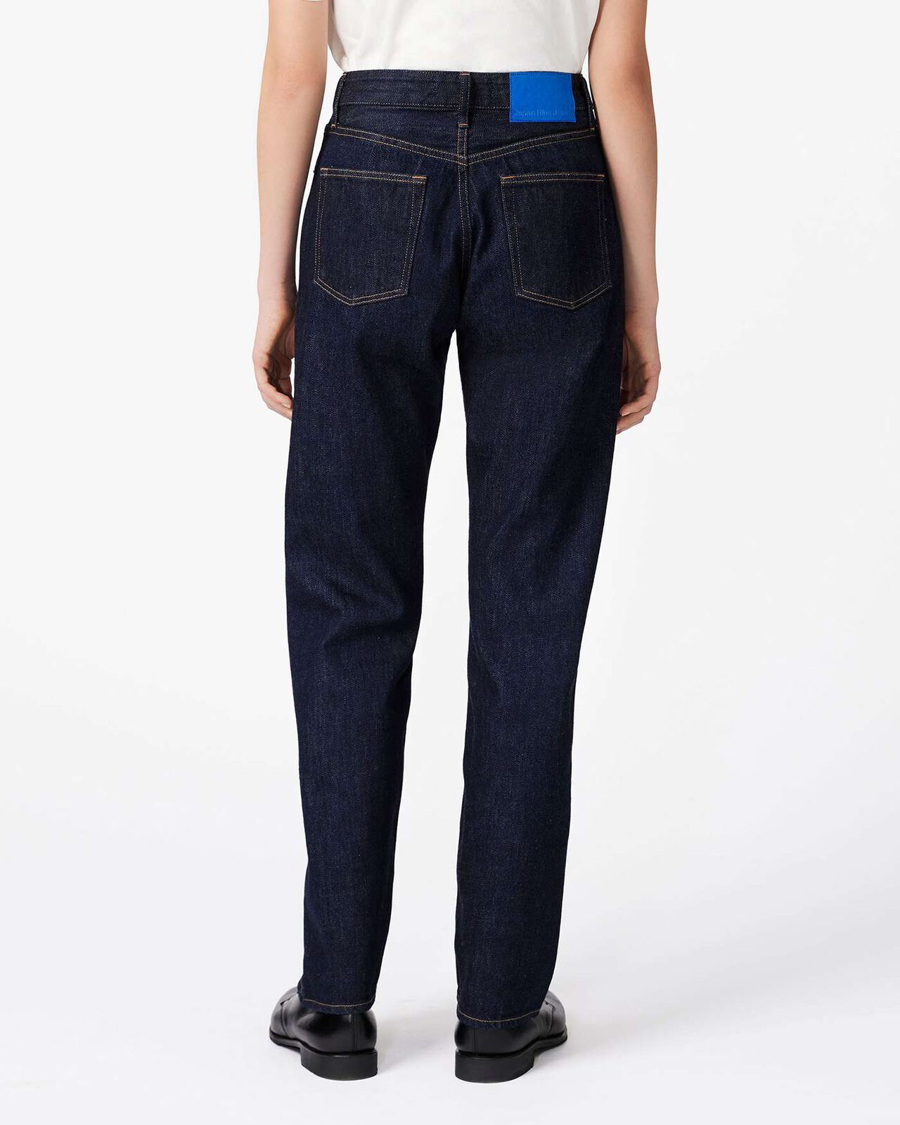 Selvedge Slim Straight Jeans 12oz,INDIGO, large image number 2