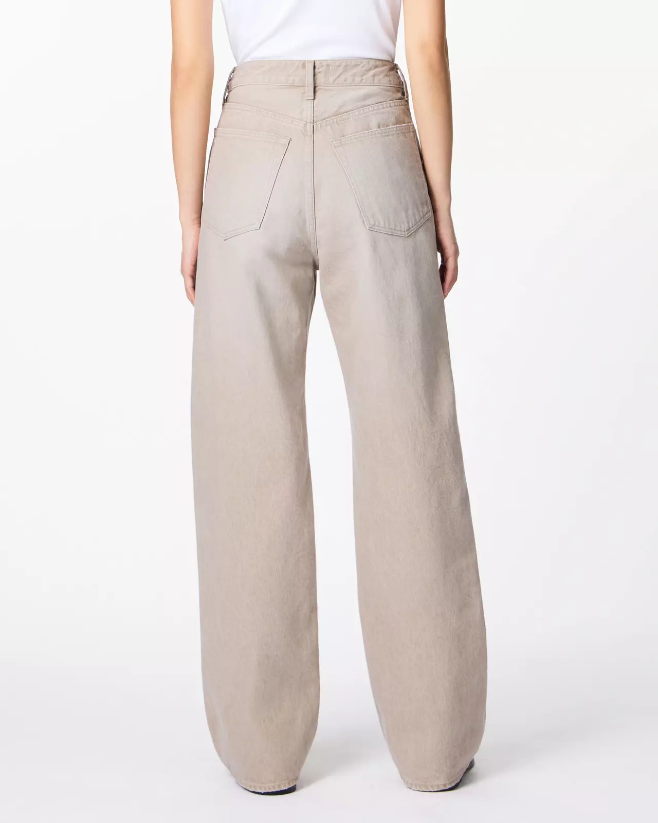 WOMEN | Straight Jeans 13.5oz Beige,BEIGE, large image number 2
