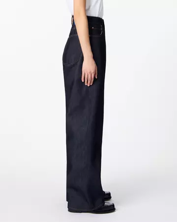 WOMEN | Light Loose Jeans 9oz Rigid,RIGID, large image number 1