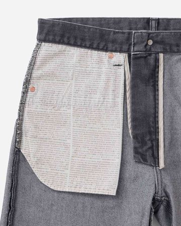 MEN | Light Straight Jeans 9oz Washed Black,WASHED BLACK, large image number 7