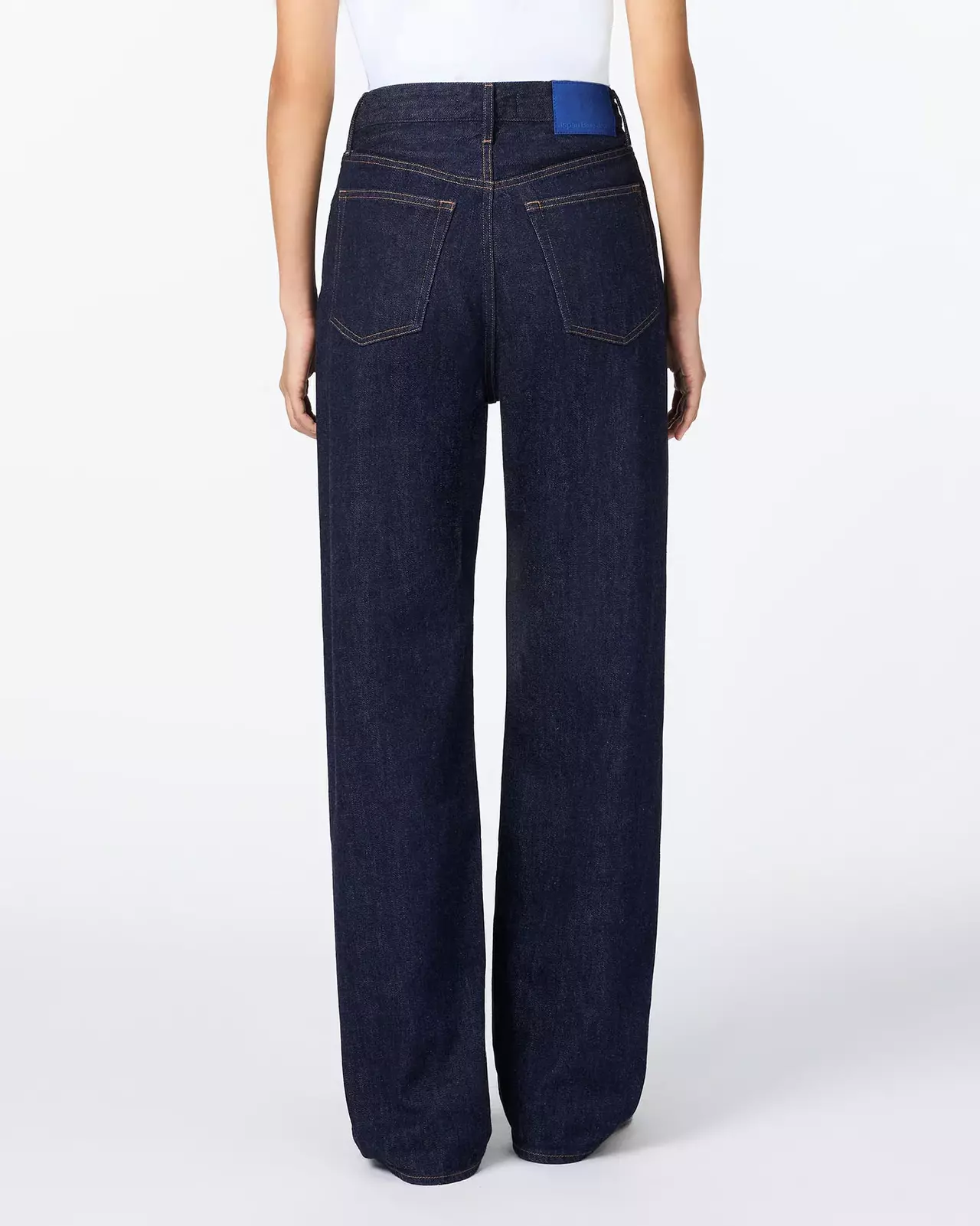 WOMEN | Selvedge Straight Jeans 12oz,INDIGO, large image number 2