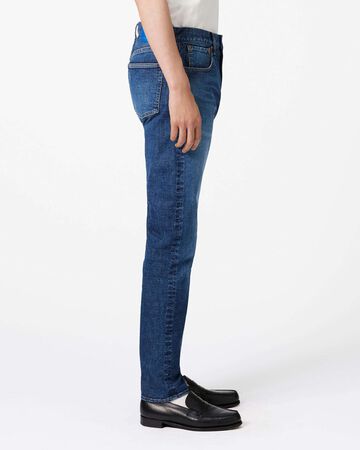 Stretch Slim Jeans 12oz Dark Indigo,DARK INDIGO, small image number 1