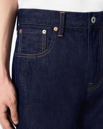 MEN | Selvedge Slim Jeans 14oz,INDIGO, large image number 3