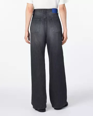 MEN | Light Loose Jeans 9oz Washed Black,WASHED BLACK, large image number 2