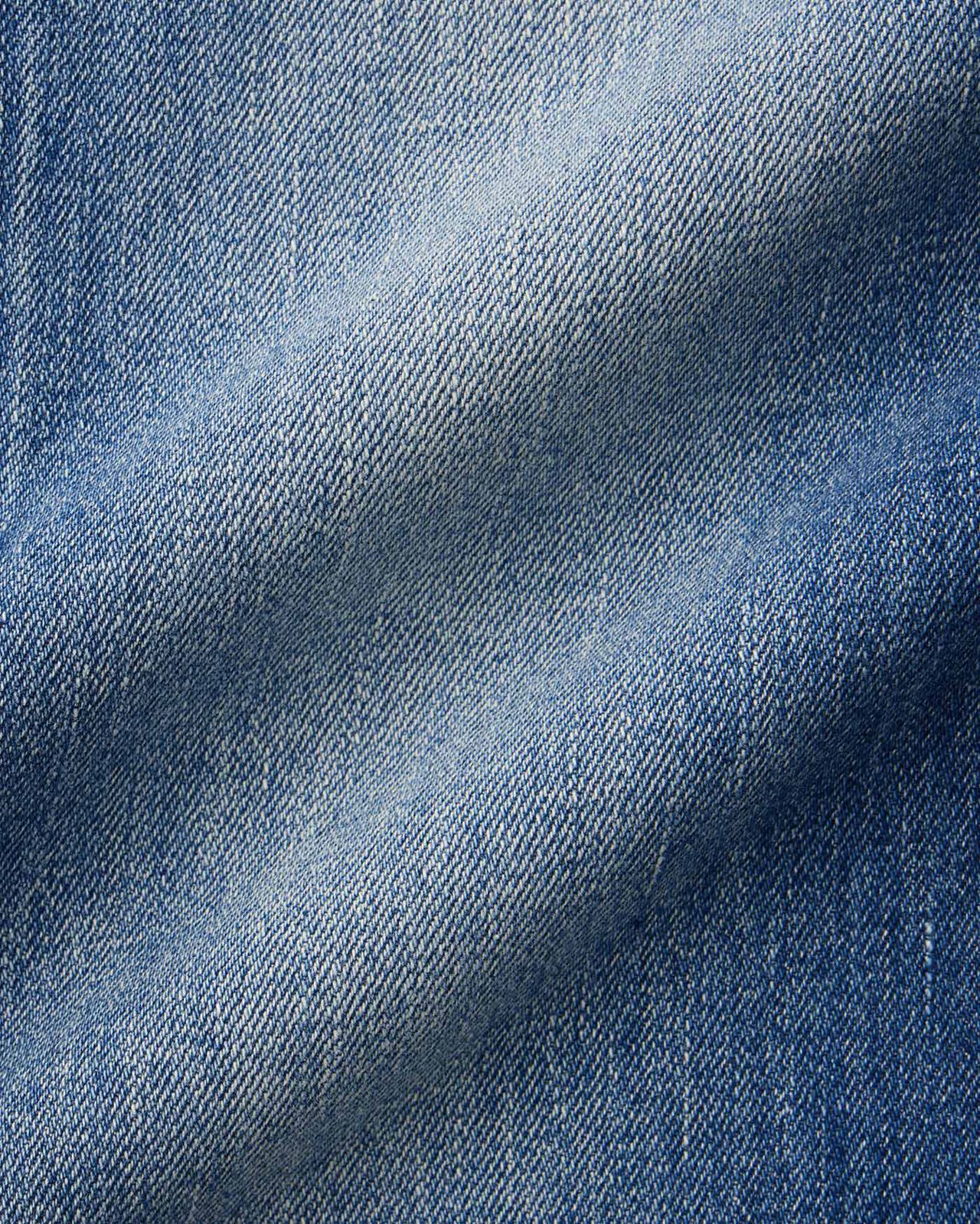 Selvedge Slim Straight Jeans 12oz Medium Indigo,MEDIUM INDIGO, large image number 9