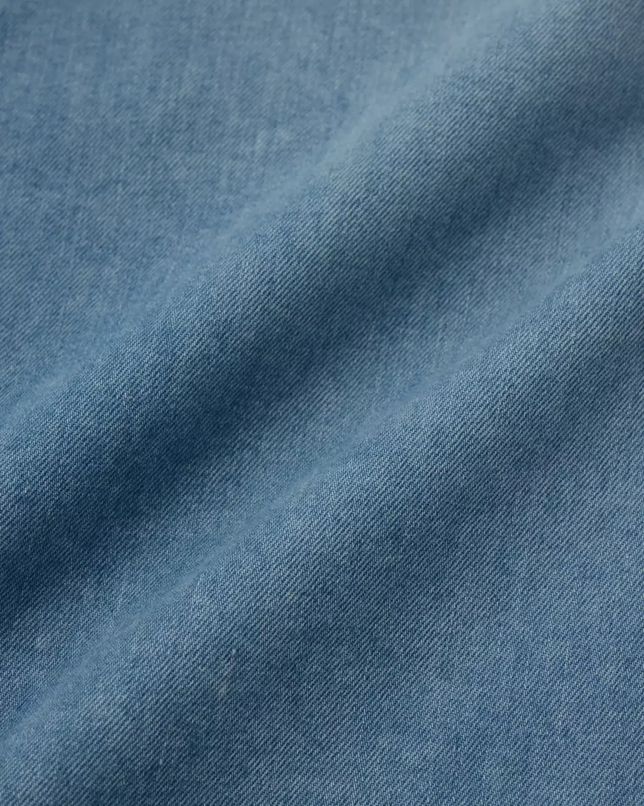 WOMEN | Light Denim Western Shirt 7oz Medium Indigo,MEDIUM INDIGO, large image number 9
