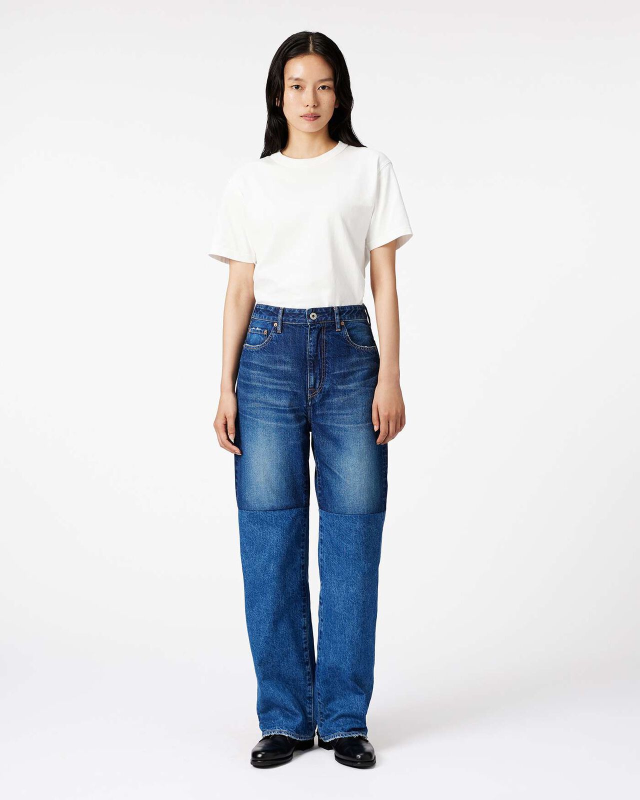 Switch Straight Jeans 11oz Medium Indigo,MEDIUM INDIGO, large image number 4