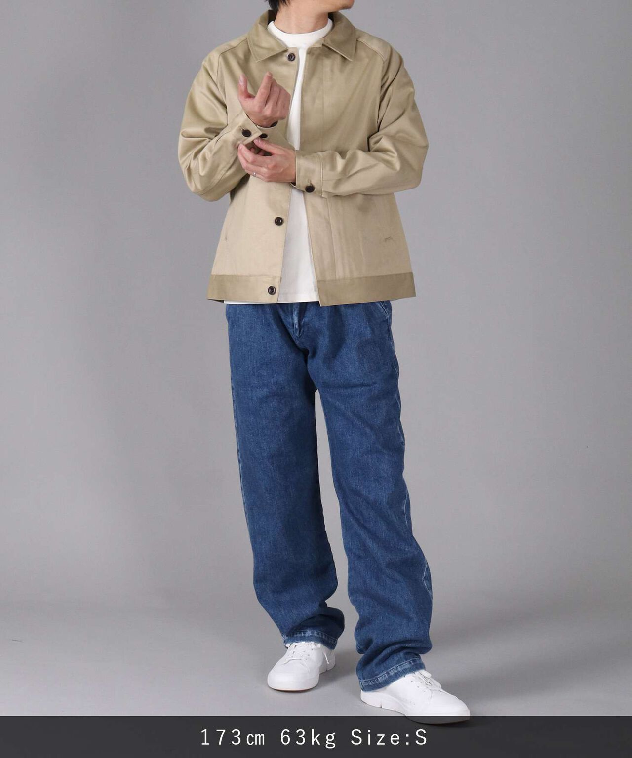 11oz Denim Smooth Double Pleats Pants,MEDIUM INDIGO, large image number 6