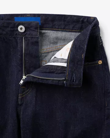 WOMEN | Selvedge Slim Straight Jeans 12oz,INDIGO, large image number 4