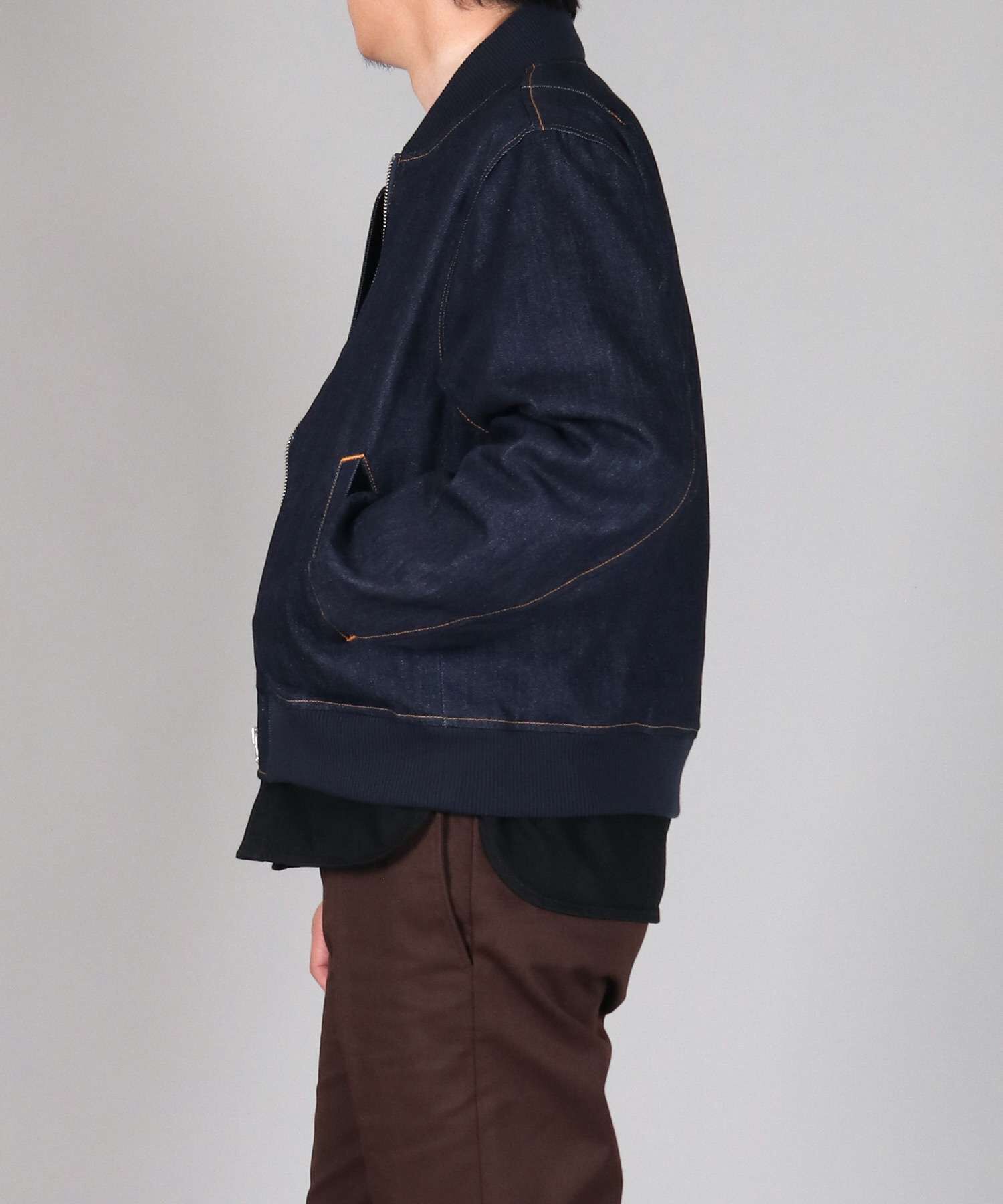 11.5oz Denim Bomber Jacket