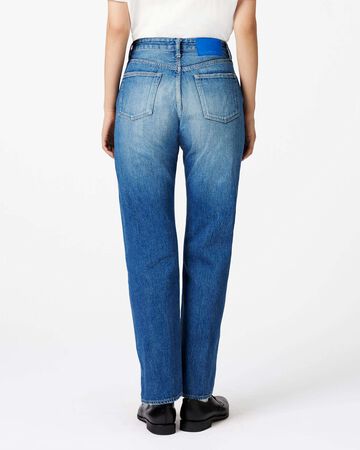 Selvedge Slim Straight Jeans 12oz Medium Indigo,MEDIUM INDIGO, small image number 2
