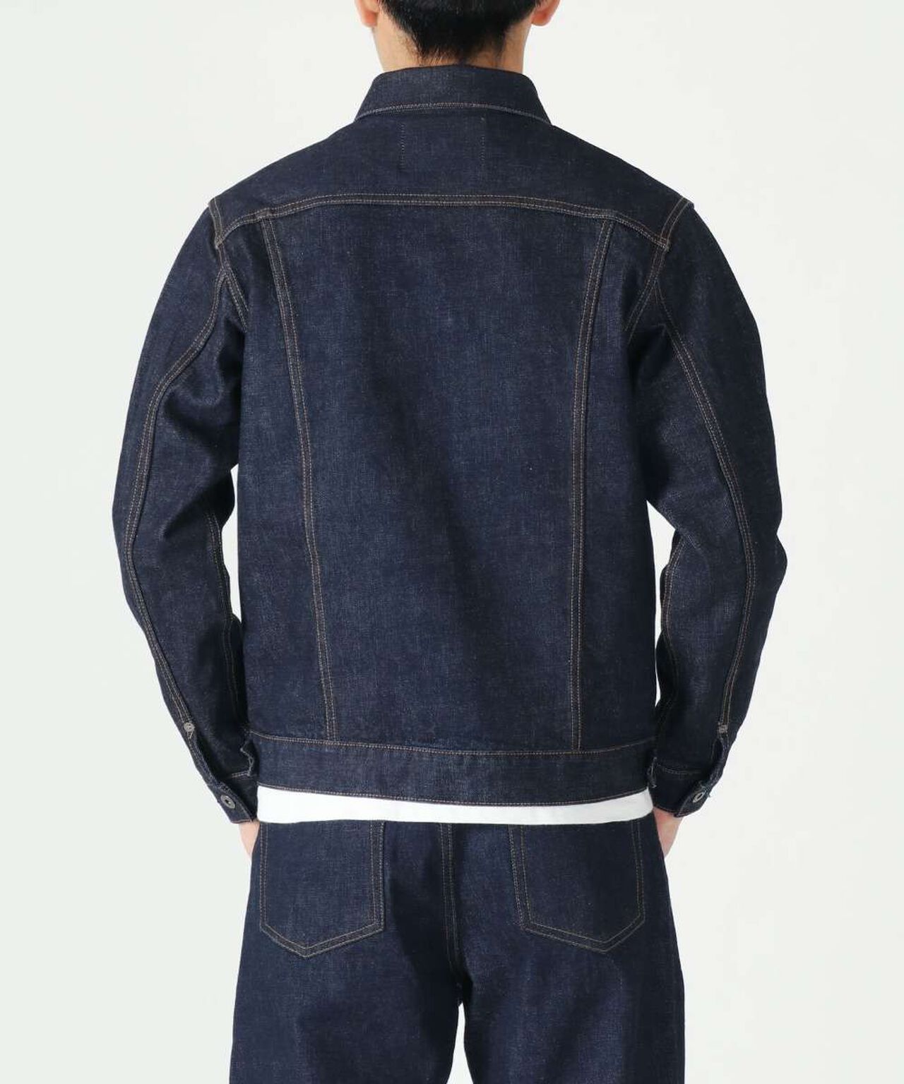 12.5oz Type2 Denim Jacket,INDIGO, large image number 3